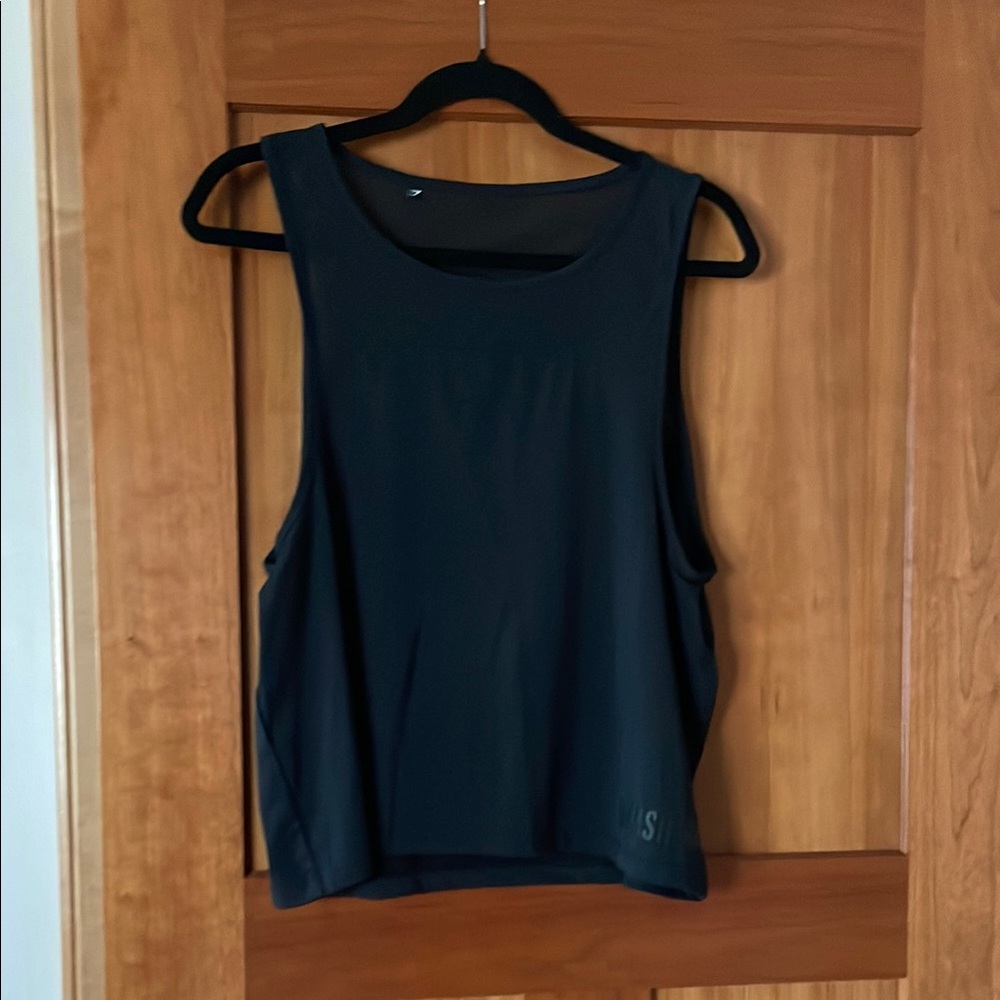 Gymshark Black Sleeveless Tank Top